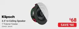 Visions Electronics 6.5 In-Ceiling Speaker offer