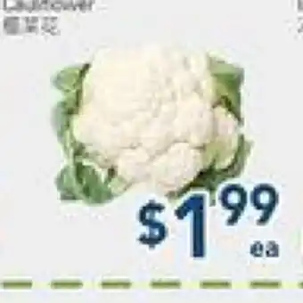 Oceans Fresh Food Market Cauliflower offer