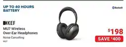 Visions Electronics Kef MU7 Wireless Over-Ear Headphones offer