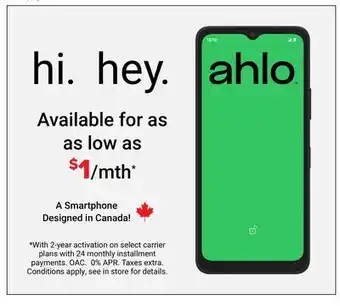 Visions Electronics hi.hey.ahlo offer