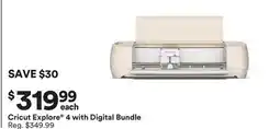 Michaels Cricut Explore 4 with Digital Bundle offer