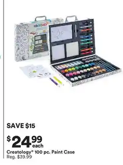 Michaels Creatology 100 pc. Paint Case offer