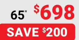 Visions Electronics LG 65 UHD TV AI 4K Smart TV offer
