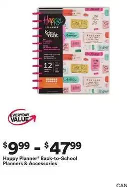 Michaels Happy Planner Back-to-School Planners & Accessories offer