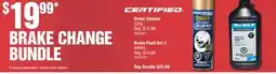 PartSource CERTIFIED BRAKE CHANGE BUNDLE offer