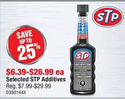 PartSource Selected STP Additives offer