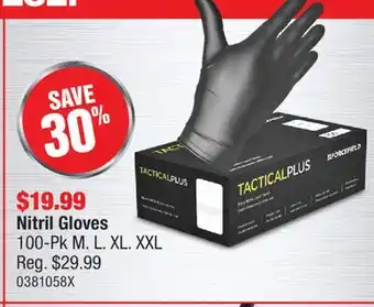 PartSource Nitril Gloves offer