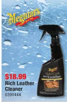PartSource Meguiar's Rich Leather Cleaner offer