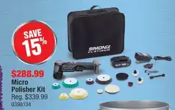 PartSource SIMONIZ Micro Polisher Kit offer