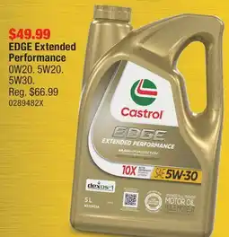PartSource Castrol EDGE Extended Performance offer