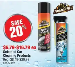 PartSource Armor All Selected Car Cleaning Products offer