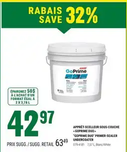 BMR APPRÊT-SCELLEUR SOUS-COUCHE  GOPRIME DUO  offer