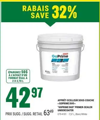 BMR APPRÊT-SCELLEUR SOUS-COUCHE  GOPRIME DUO  offer