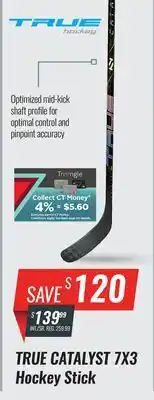 Hockey Life TRUE CATALYST 7X3 HOCKEY STICK offer
