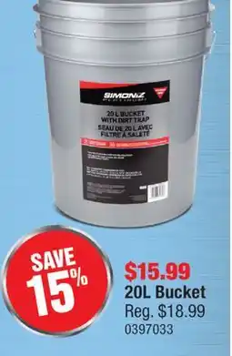PartSource Simoniz 20L Bucket offer