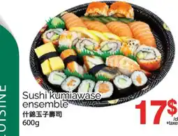 T&T Supermarket SUSHI KUMIAWASE ENSEMBLE, 600G offer
