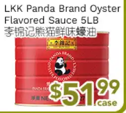 Ample Food Market LKK Panda Brand Oyster Flavored Sauce offer