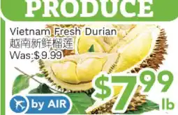 Ample Food Market Vietnam Fresh Durian offer