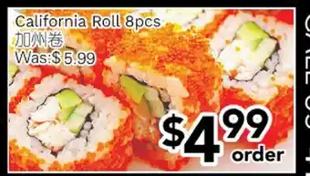 Ample Food Market California Roll offer