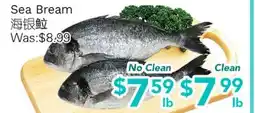Ample Food Market Sea Bream offer
