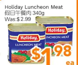 Ample Food Market Holiday Luncheon Meat offer