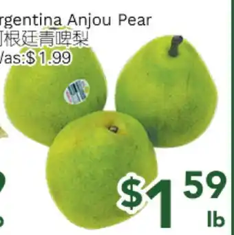 Ample Food Market Argentina Anjou Pear offer