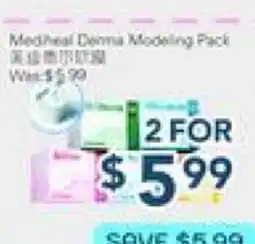 Oceans Fresh Food Market Mediheal Derma Modeling packs offer