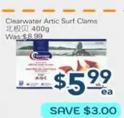 Oceans Fresh Food Market Clearwater Arctic Surf Clams offer