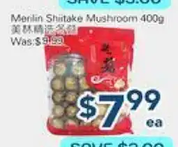 Oceans Fresh Food Market Merilin Shiitake Mushroom offer