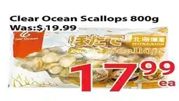 Nations Fresh Foods Clear Ocean Scallops offer