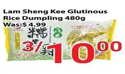Nations Fresh Foods Lam Sheng Kee Glutinous Rice Dumpling offer