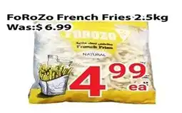 Nations Fresh Foods FoRoZo french fries offer