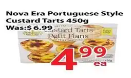 Nations Fresh Foods Nova era portuguese style custard tarts offer