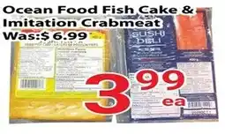 Nations Fresh Foods Ocean Food Fish Cake & Imitation Crabmeat offer