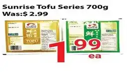 Nations Fresh Foods Sunrise tofu series offer