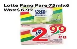 Nations Fresh Foods Lotte pang pare offer