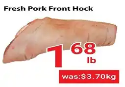Nations Fresh Foods Fresh pork front hock offer