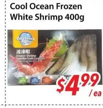 Bestco Food Mart Cool Ocean Frozen White Shrimp offer