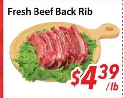 Bestco Food Mart Fresh Beef Back Rib offer