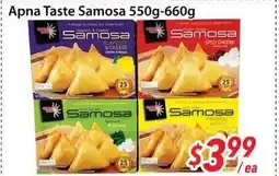 Bestco Food Mart Apna Taste Samosa offer