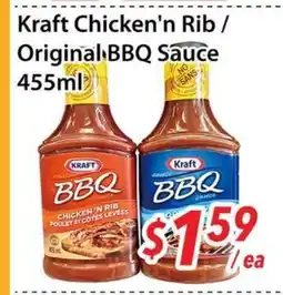 Bestco Food Mart Kraft Chicken'n Rib/ Original BBQ Sauce offer
