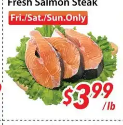 Bestco Food Mart Fresh Salmon Steak offer