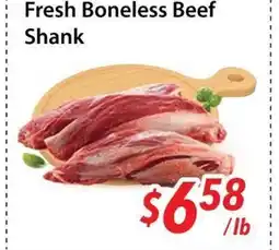 Bestco Food Mart Fresh Boneless Beef Shank offer