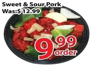 Nations Fresh Foods Sweet & sour pork offer