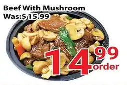 Nations Fresh Foods Beef with mushroom offer