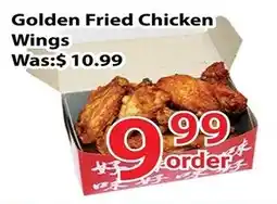 Nations Fresh Foods Golden fried chicken wings offer
