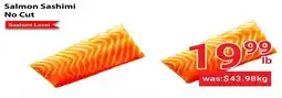 Nations Fresh Foods Salmon sashimi no cut offer