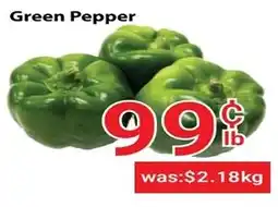 Nations Fresh Foods Green Pepper offer