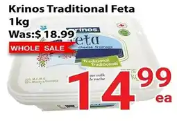 Nations Fresh Foods Krinos traditional feta offer