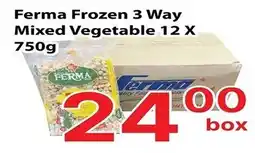 Nations Fresh Foods Ferma Frozen 3 Way Mixed Vegetable offer